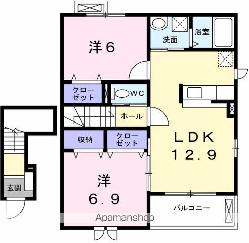 ポラリスIIIの間取り写真