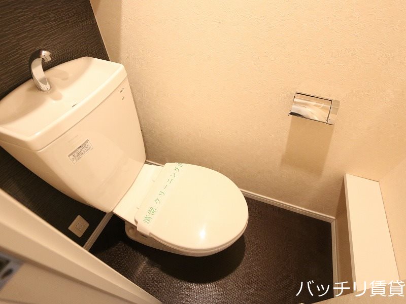 トイレ　別号室写真の為現況を優先致します。