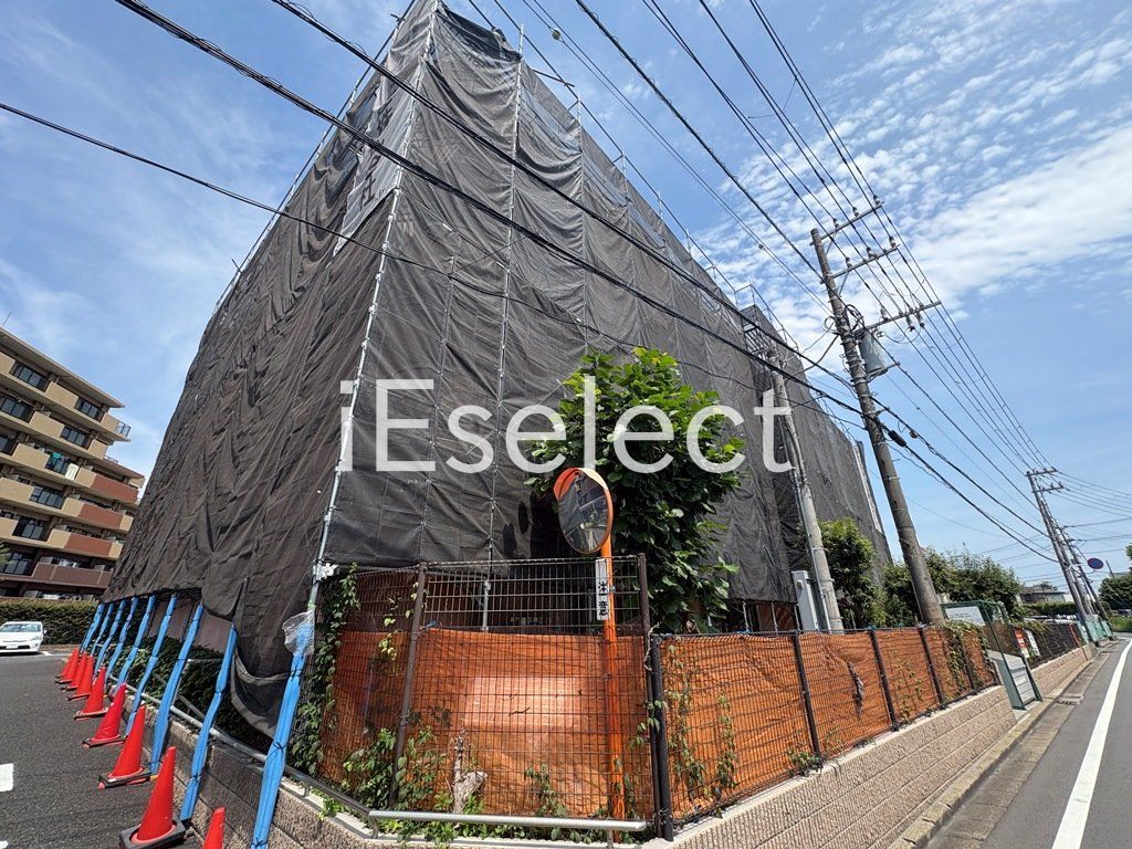 建物外観　※外壁工事中となります。