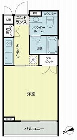 ベルファース新橋の間取り写真
