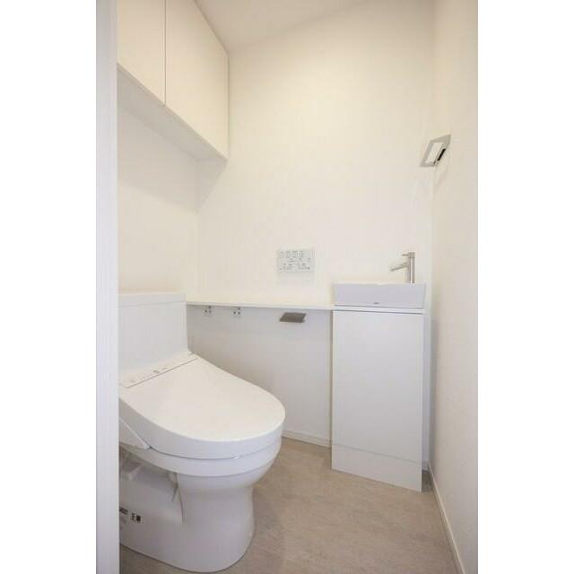パークアクシス五反田スカイタワー 部屋番号:401のトイレ写真