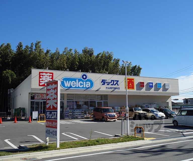 ドラックストア　ウェルシアダックス大山崎円明寺店（ドラッグストア）まで1100m