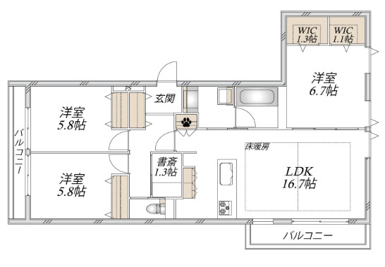 間取り図