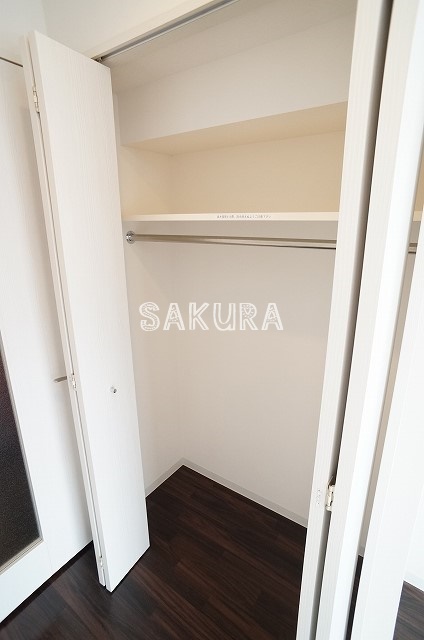 収納　お荷物の多い方でも安心のクローゼット付き♪