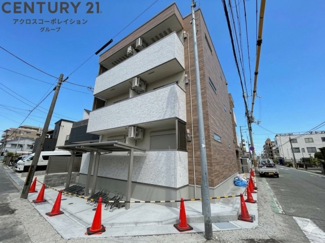 建物外観　オートロック完備で安心のセキュリティ♪