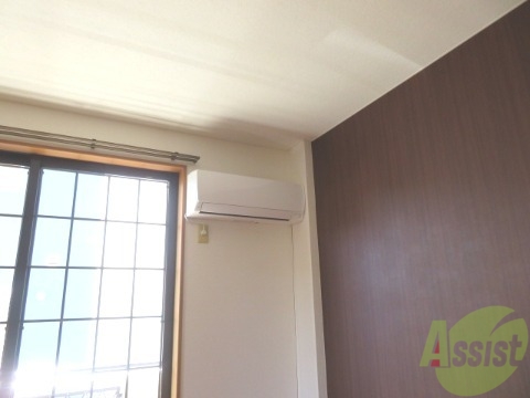 その他設備　もちろんエアコンも付いております。夏も冬も安心ですね。