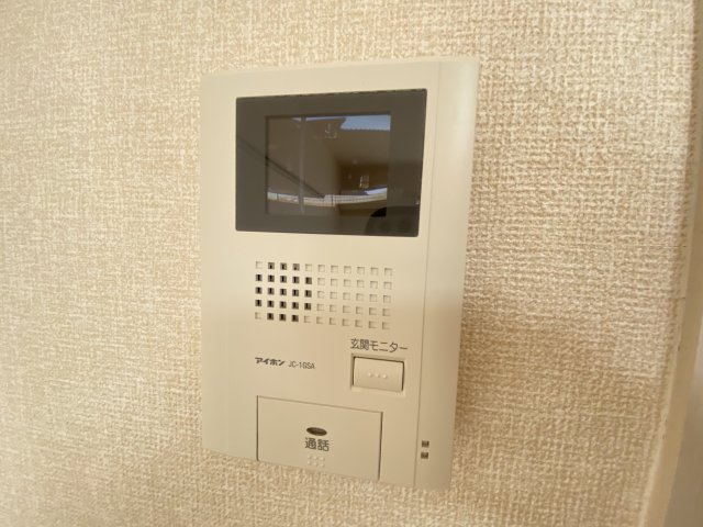 セキュリティ　モニター付きインターホン