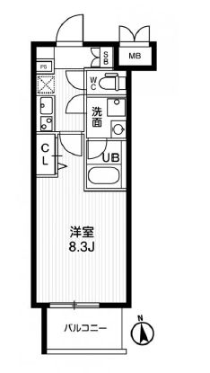 東京メトロ半蔵門線 押上駅 徒歩10分 11階建 築6年の間取り写真