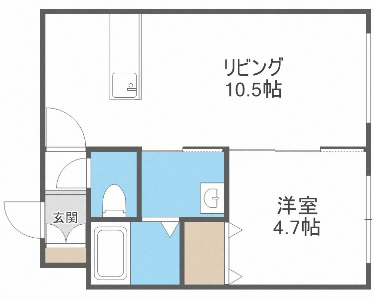 stella fissa shinsapporoの間取り写真