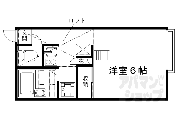 レオパレス新大宮の間取り写真