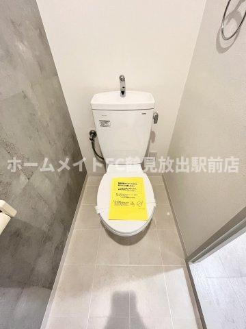 ＪＲ片町線 徳庵駅 徒歩8分 3階建 築36年のトイレ写真