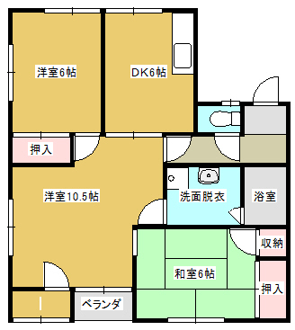 メゾンセンチュリーIIＢの間取り