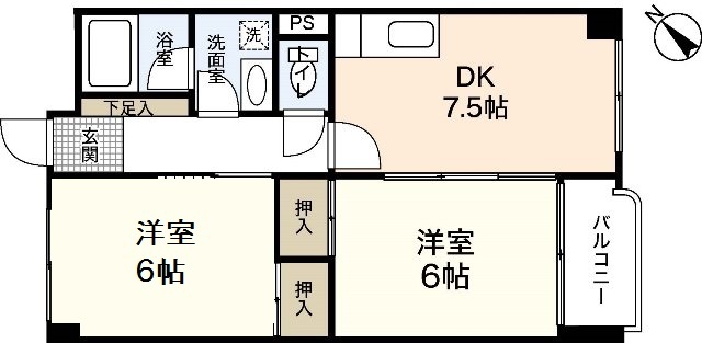 高陽第一センタービルの間取り