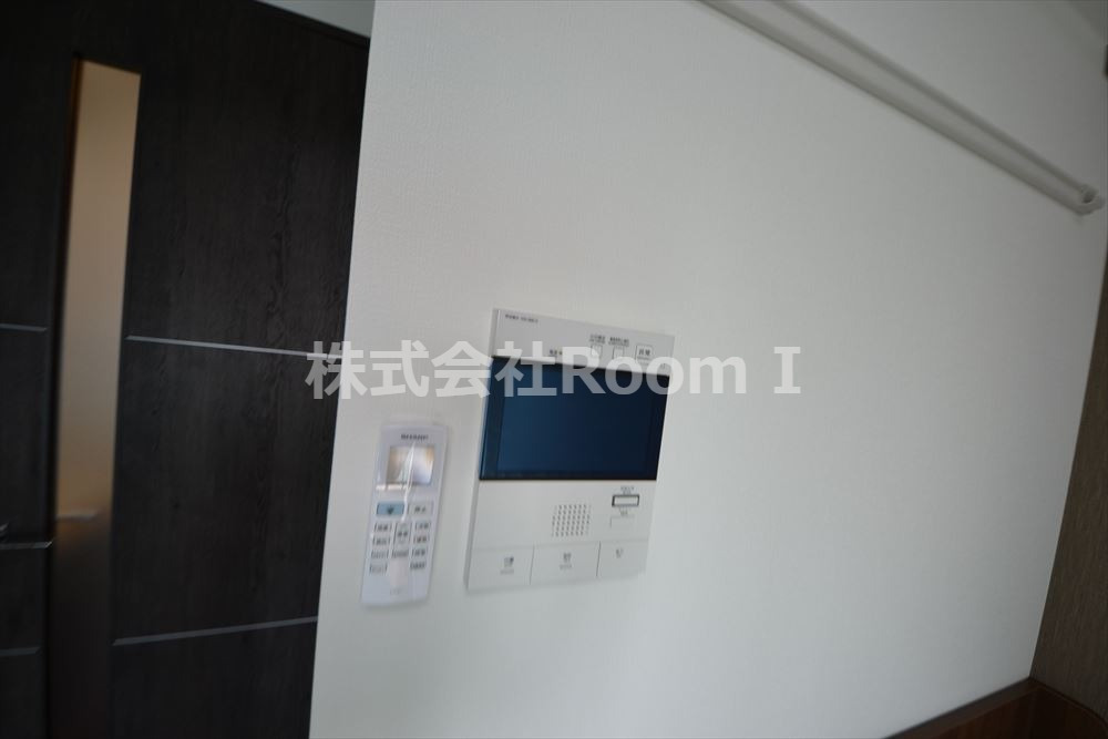 セキュリティ　モニター付インターフォンです。