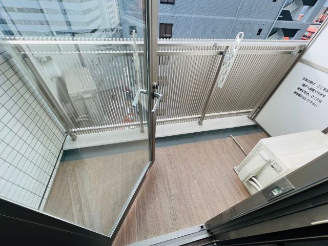 バルコニー　同タイプ別部屋の写真です