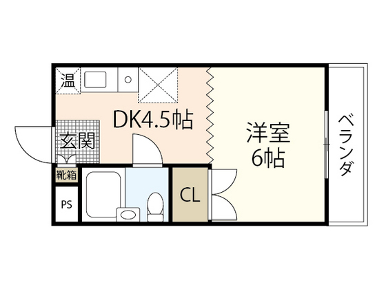 広島市中区舟入幸町のマンションの間取り