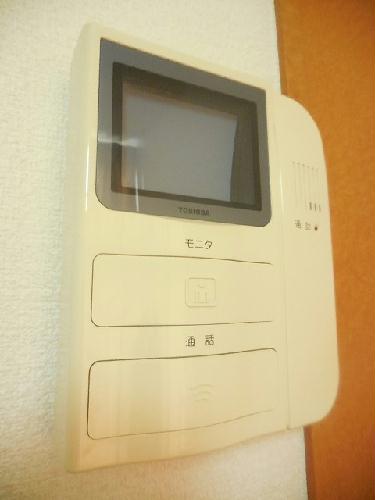 セキュリティ　モニター付きインターホン