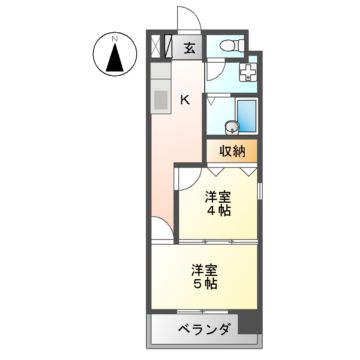 カサグランデ新栄の間取り