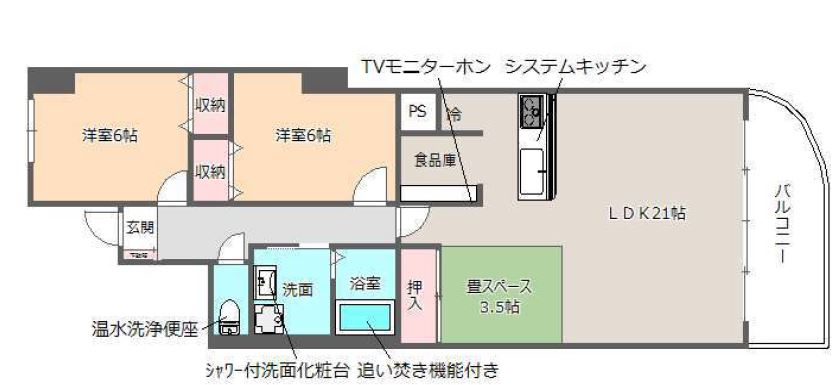 メイプルハウスの間取り