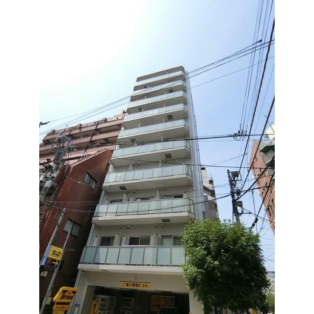 東京都大田区西蒲田７の賃貸マンションの外観