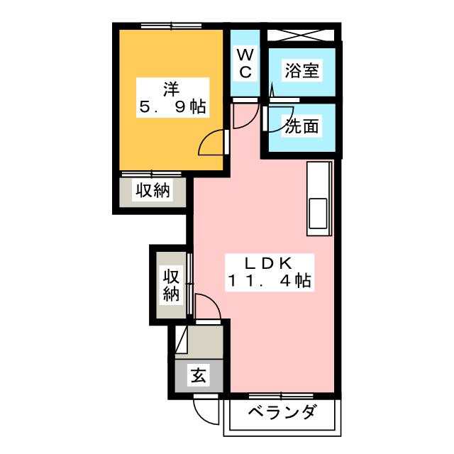 プランドールの間取り