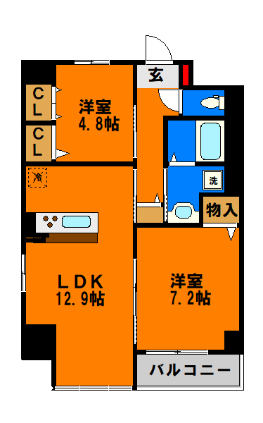 アーバンパレスの間取り