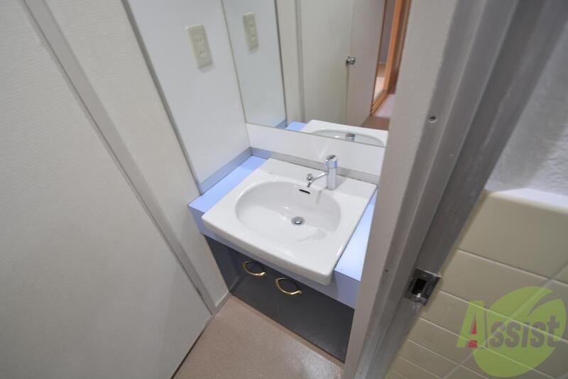 洗面設備　独立洗面ついてます。