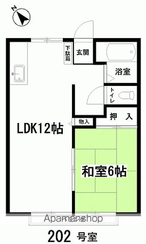 サニーハイツの間取り写真