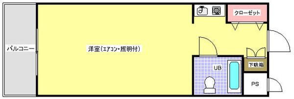 加古川市平岡町新在家のマンションの間取り