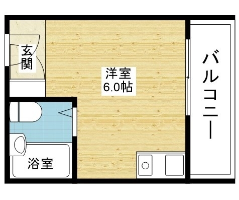 大阪市東淀川区淡路のマンションの間取り