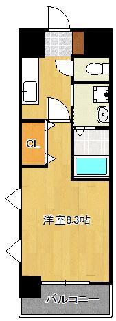 ＭＤＩグランコルディール室町の間取り