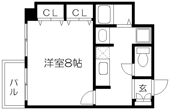 アルファープライズ6の間取り