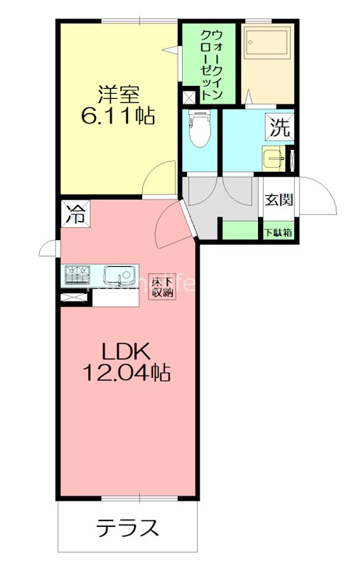 クアルタ　エスペランサの間取り