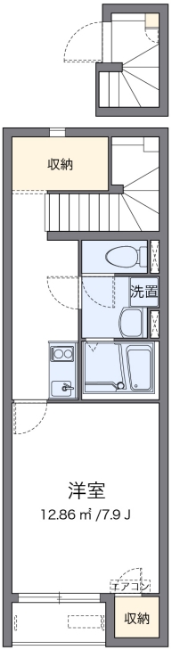 クレイノアーカスの間取り