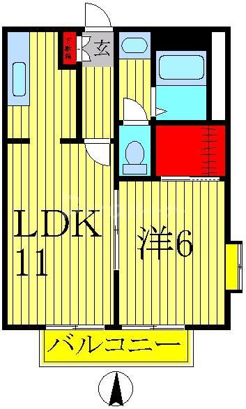 グランシードＡ棟の間取り