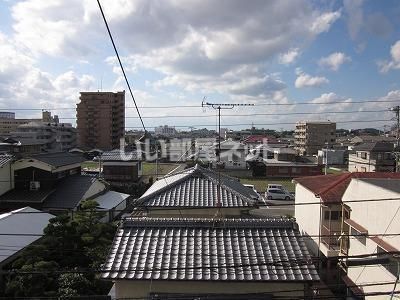 【松山市朝生田町のマンションの眺望】