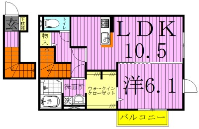 グレイスフィールドの間取り