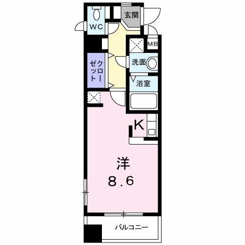 カーサ　ビータスの間取り