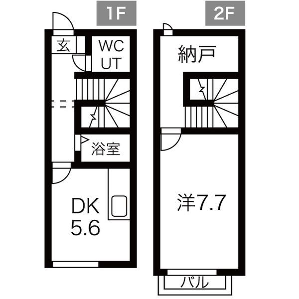 コートメゾン西桑名の間取り