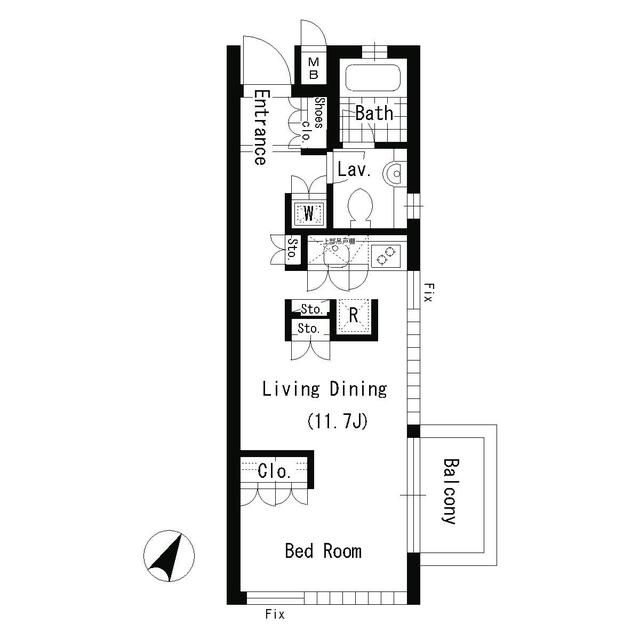 横浜市青葉区美しが丘のマンションの間取り