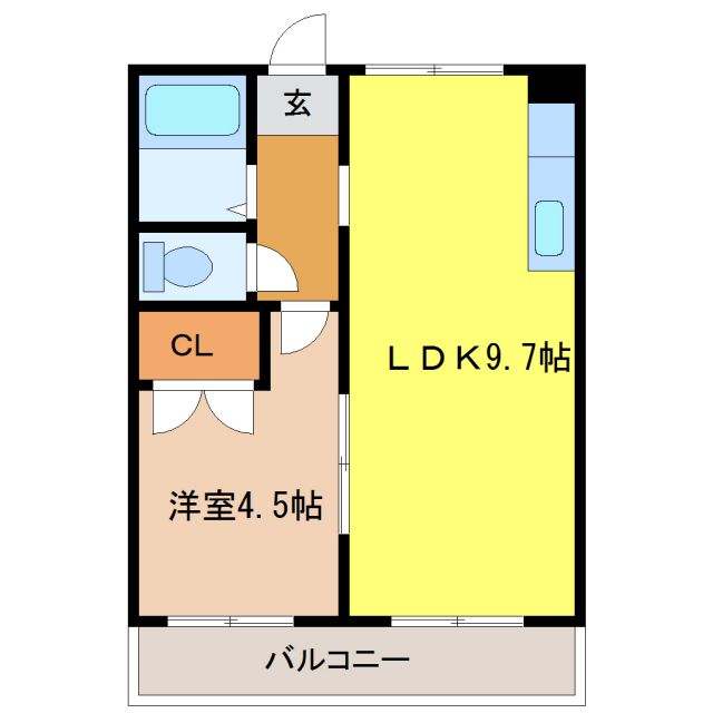 佳人館の間取り