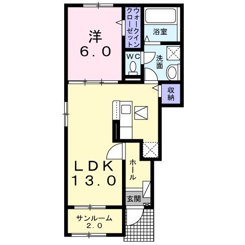 メゾン　ド　ブルック　IIの間取り