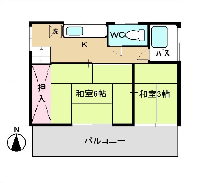 鈴木アパートの間取り