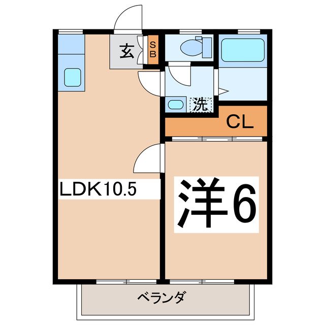 サンシティー寿の間取り