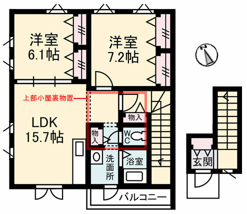 ティエドゥールの間取り