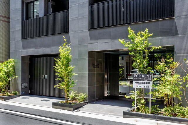 【ＳＯＬＡＳＩＡ　ｒｅｓｉｄｅｎｃｅ　京橋のエントランス】