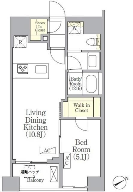 ＳＯＬＡＳＩＡ　ｒｅｓｉｄｅｎｃｅ　京橋の間取り