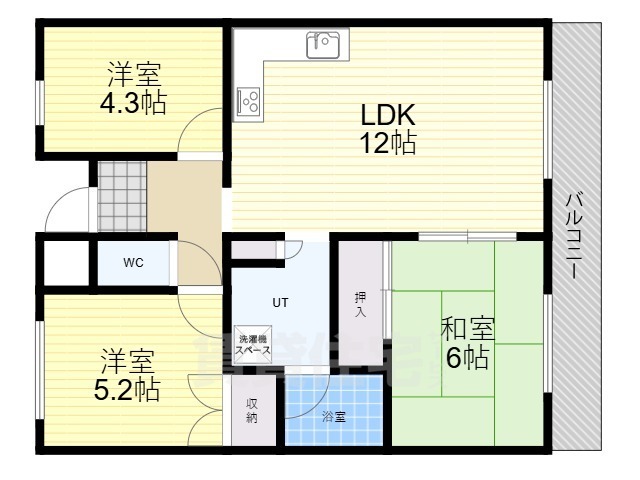 ラフィーヌシャトーの間取り