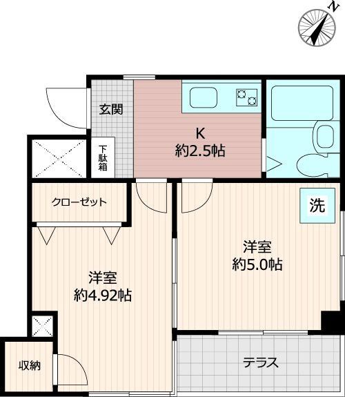 KENT HOUSEの間取り