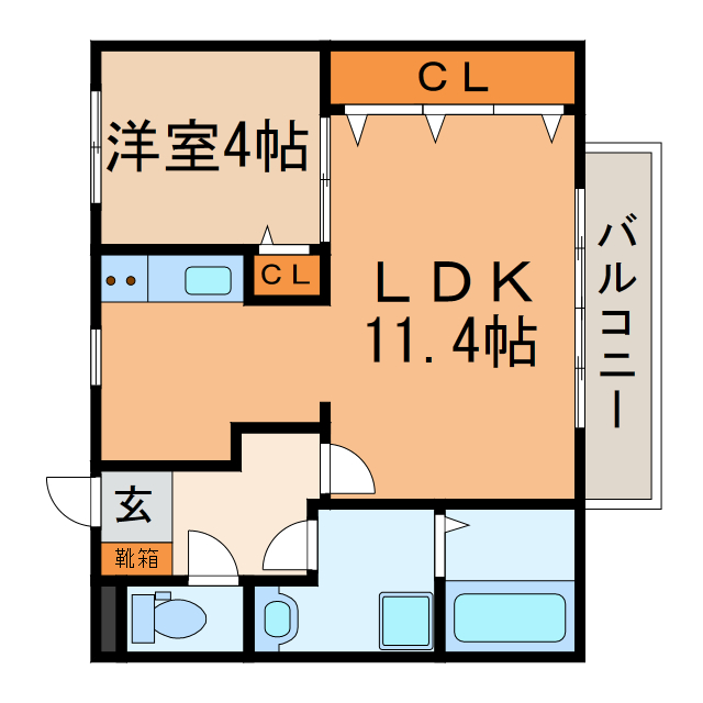 ベリアス　ライジングの間取り